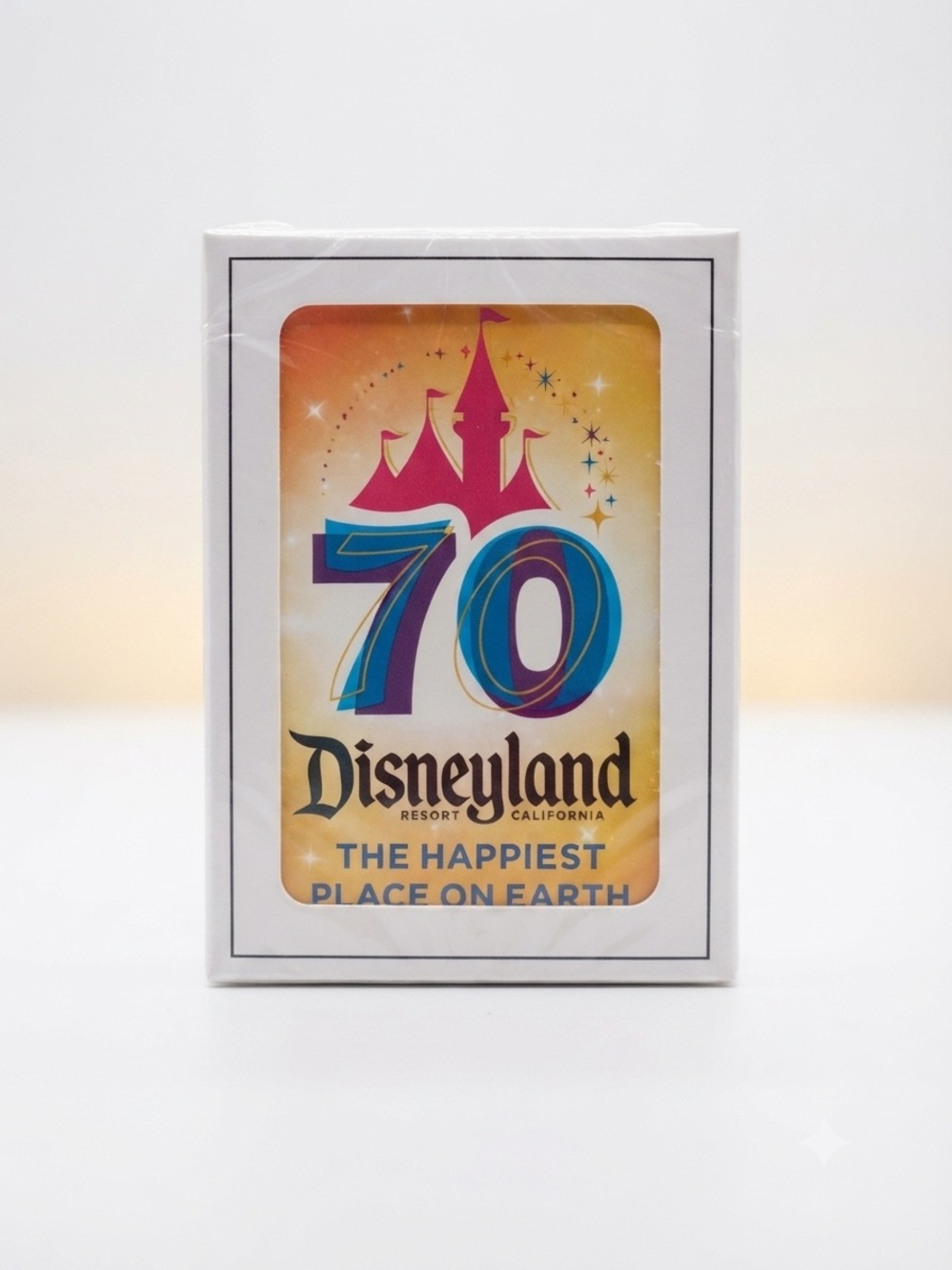 Official Disneyland Resort 70th Anniversary Collectible Playing Cards!